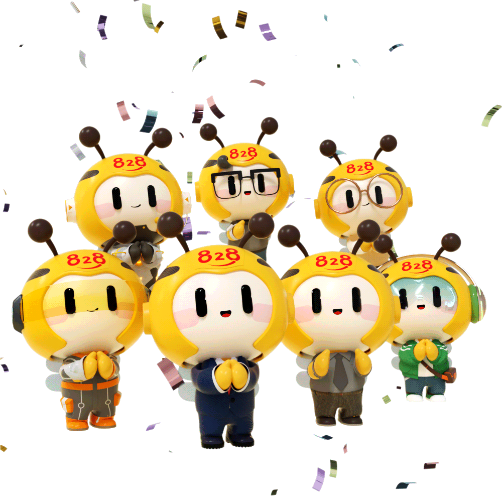 华为云828小蜜蜂|三维萌趣表情包|3D表情包|三维表情包（图ZMzg2NDI4MDYw） - 网络表情 - 站酷设计师天梦星空原创素材 - 站酷ZCOOL