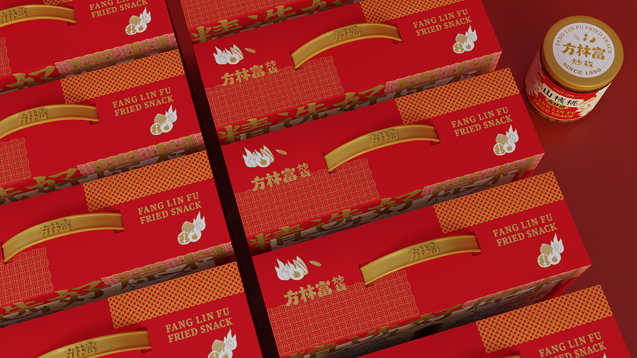 坚果礼盒包装设计