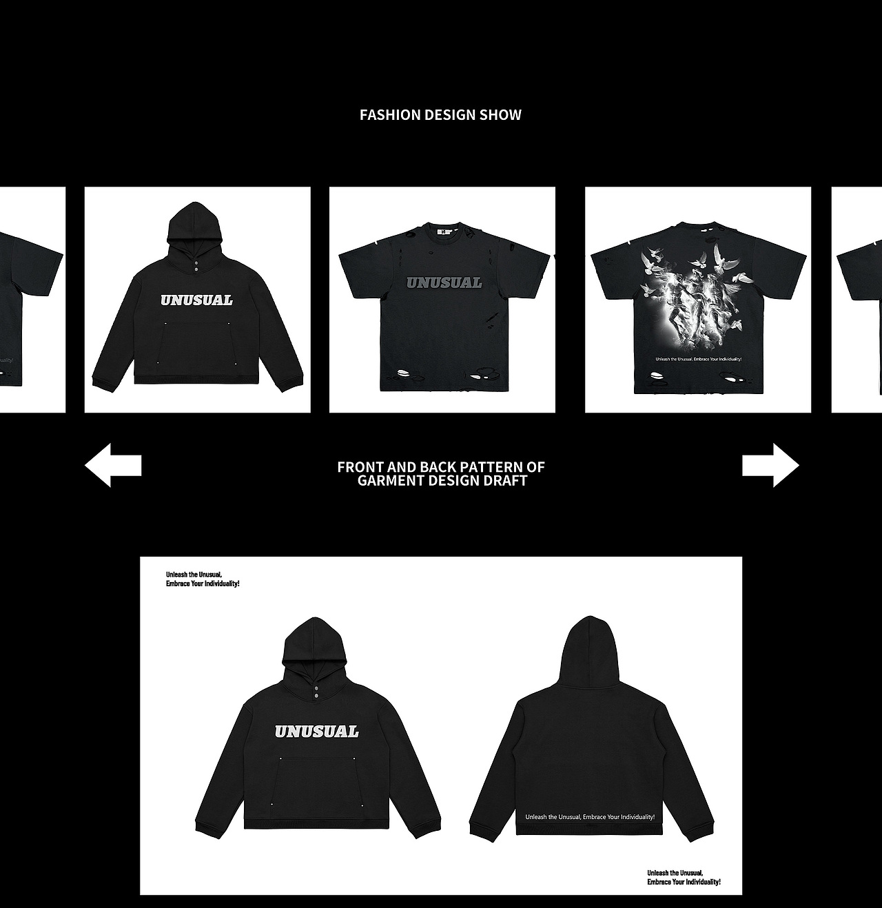 UNUSUAL-品牌设计-释放个性，引领时尚新潮流（图ZMzg2NDMxNjk2） - 品牌 - 站酷设计师tehlan原创素材 - 站酷ZCOOL