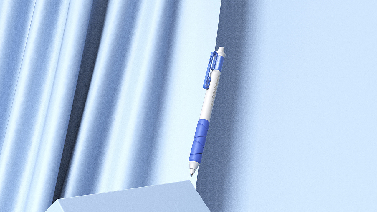 【异简工业｜C型几何中性笔】（图ZMzg2NDMzNzYw） - 其他工业/产品 - 站酷设计师异简工业设计原创素材 - 站酷ZCOOL