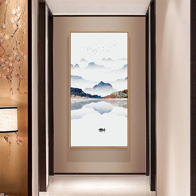 平行艺术|今日分享:中式山水画yyds!