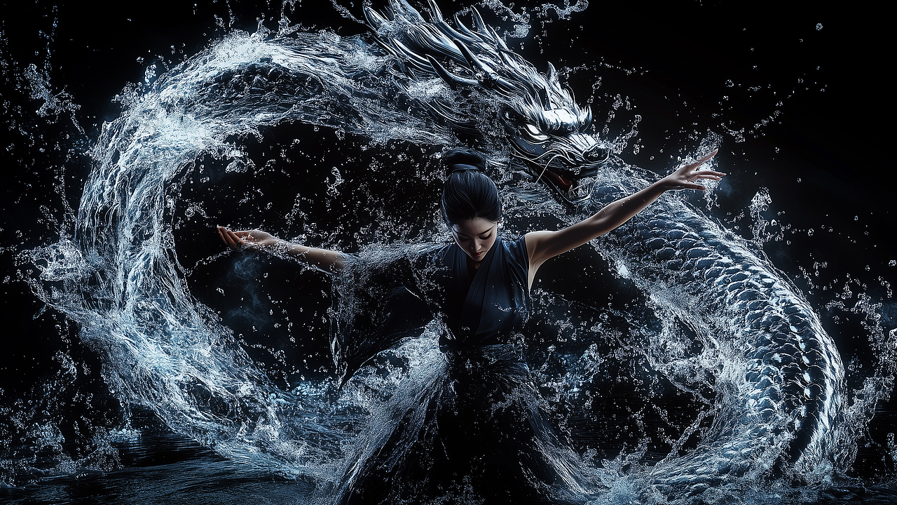 AI短片 国台龙酒《龙魂酿,传奇生》