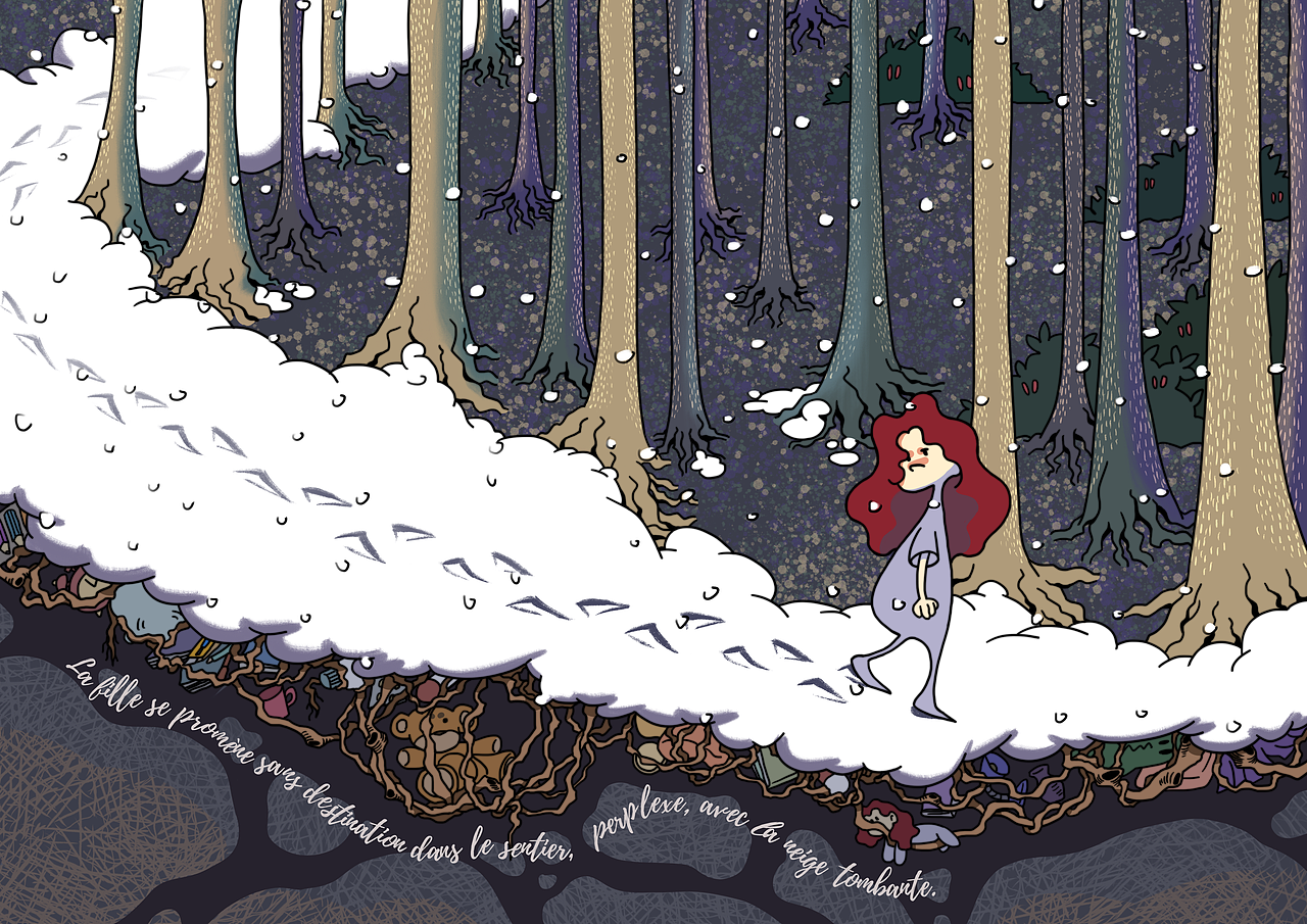 个人绘本作品 | 晚安 · 谋杀案(2019)