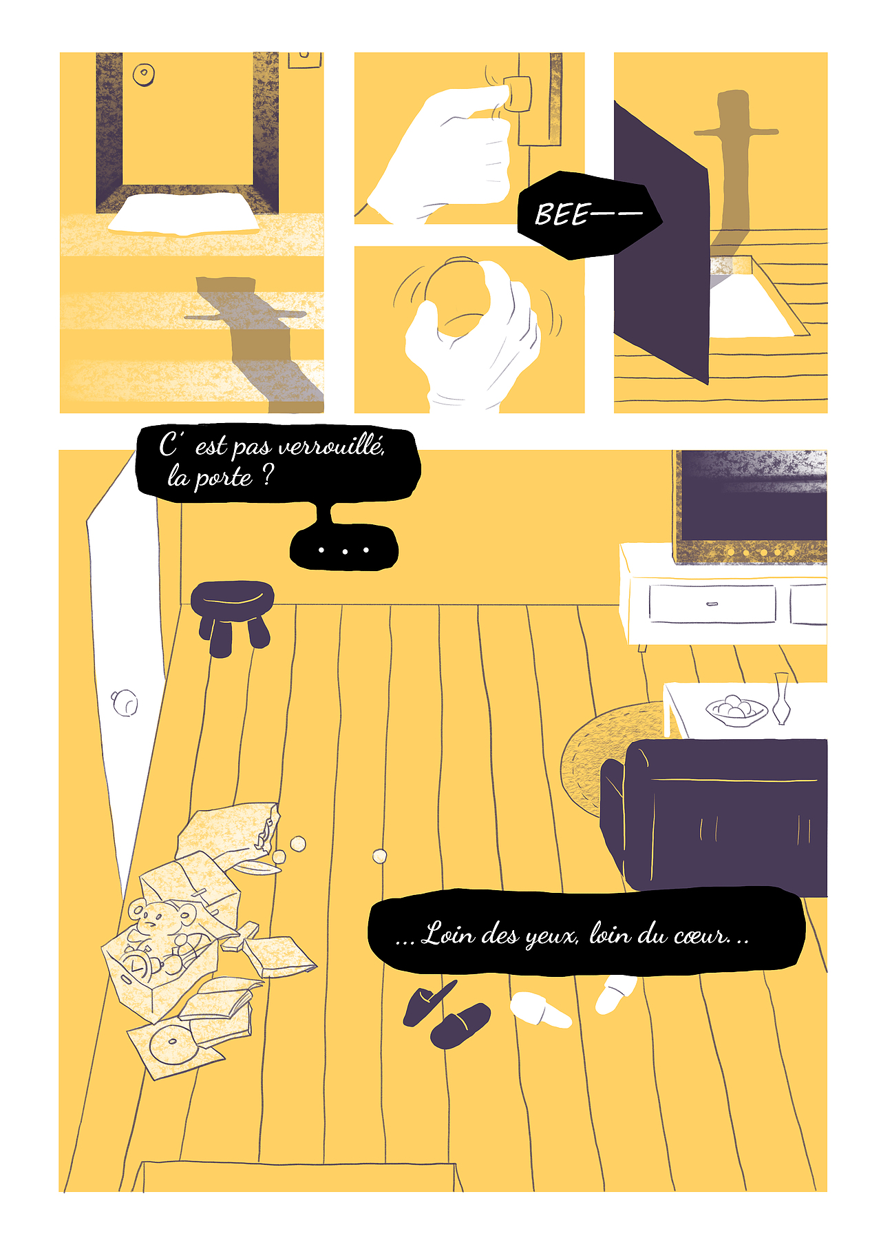 个人绘本作品 | 晚安 · 谋杀案(2019)