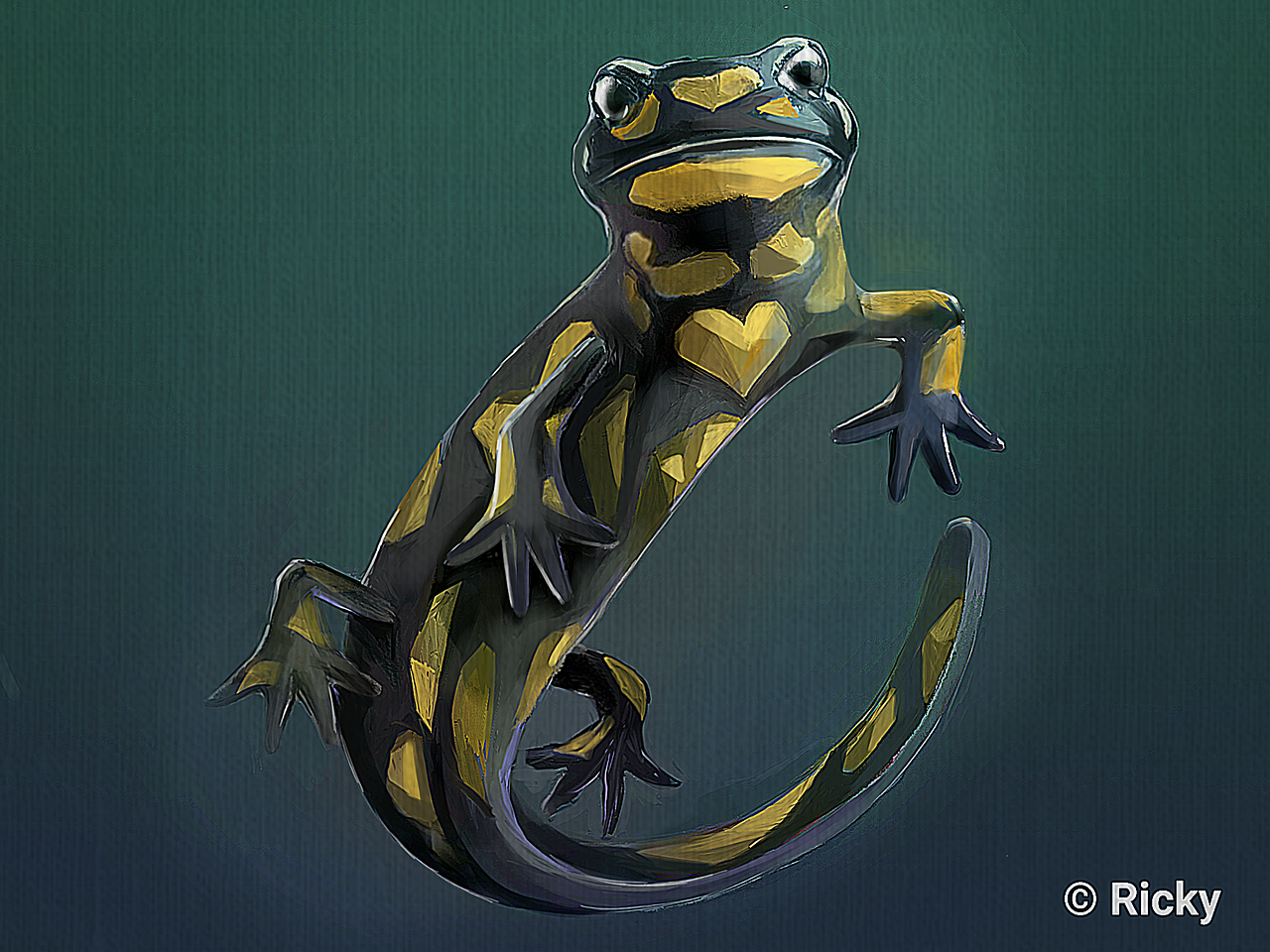 火蠑螈（圖ZMzg2NDQxMDMy） - 創(chuàng)作習(xí)作 - 站酷設(shè)計(jì)師Groves_林原創(chuàng)素材 - 站酷ZCOOL