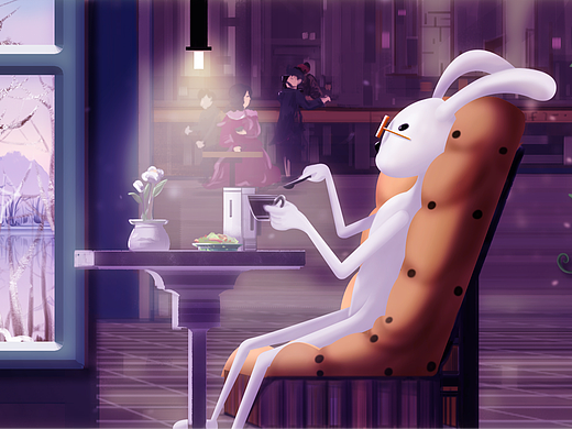 一只兔子的万千生活切片