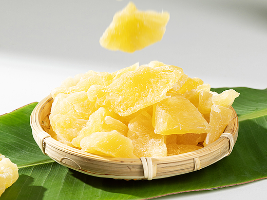 凤梨果干拍摄 x 电商果脯创意拍摄修图