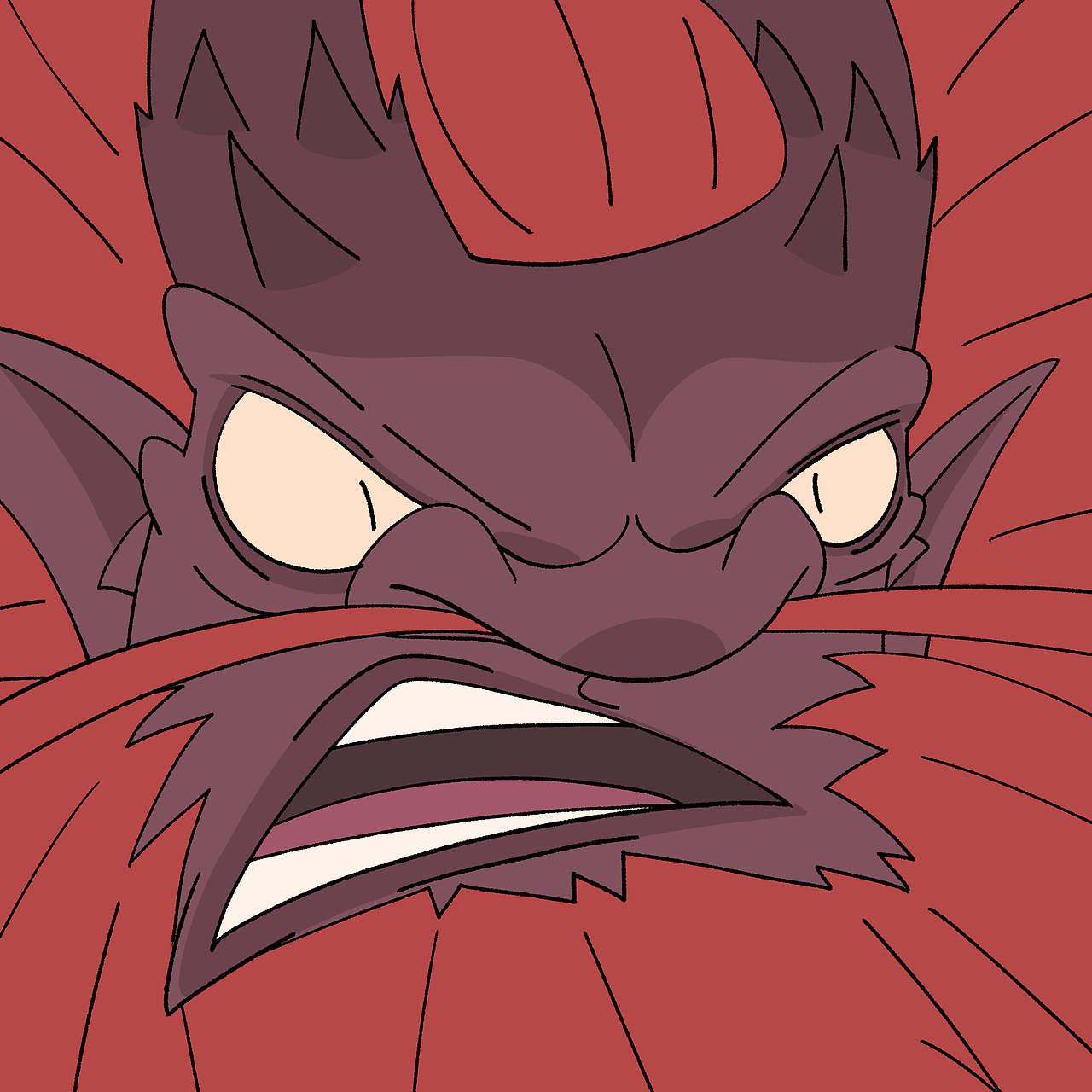 哪吒二创头像（抽象风2）（图ZMzg2NDU3NDY0） - 艺术插画 - 站酷设计师可闹好了原创素材 - 站酷ZCOOL