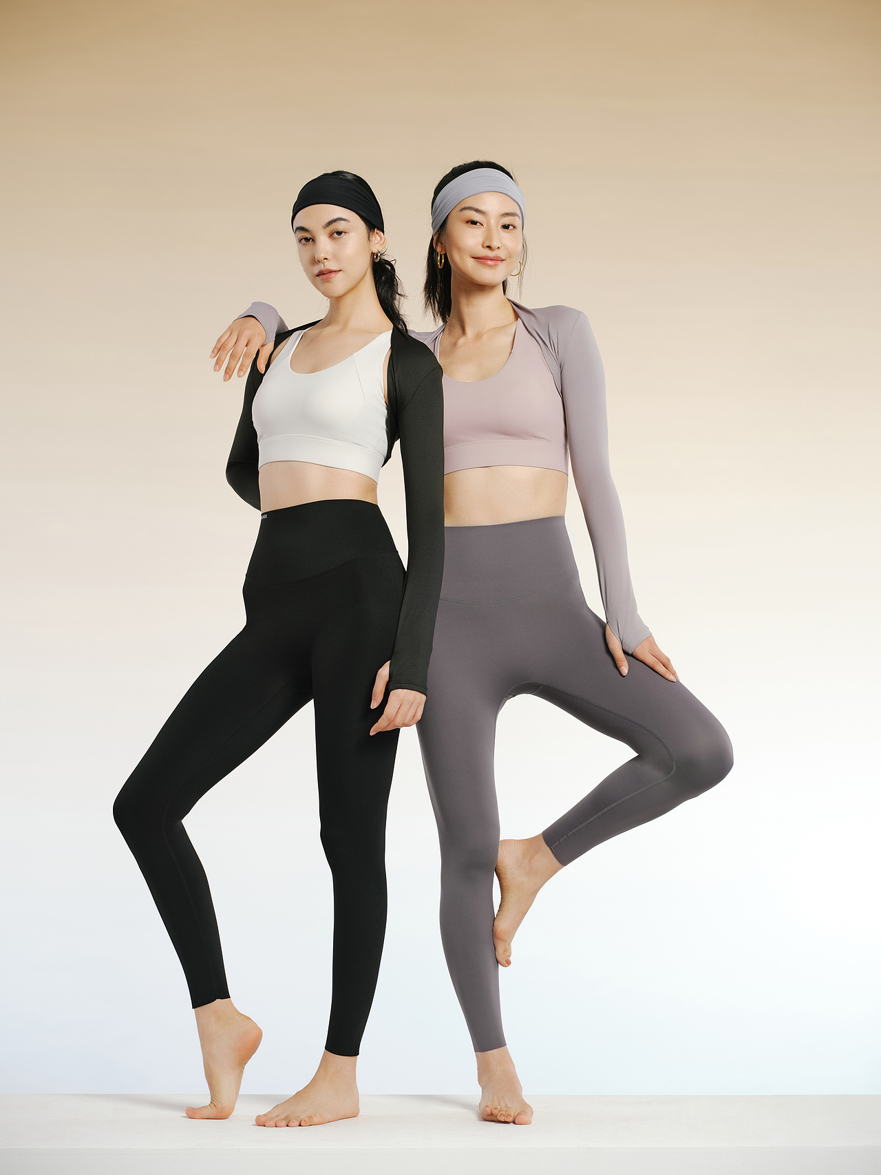 服装模特拼拍/多模拍摄