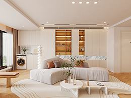 現(xiàn)代原木風(fēng)客餐廳大圖已出