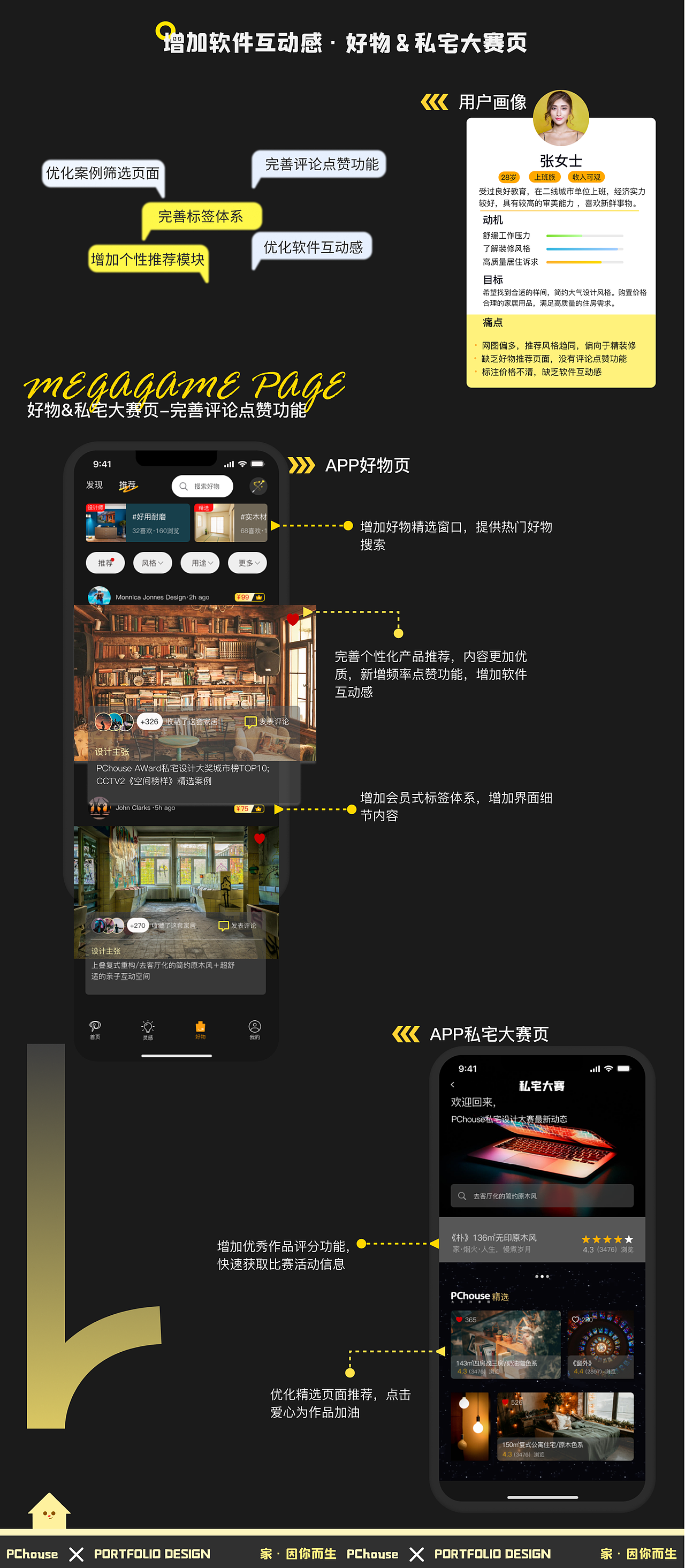 PChouse APP设计（图ZMzg2NTAwODQw） - APP界面 - 站酷设计师Rorionnnnn_原创素材 - 站酷ZCOOL