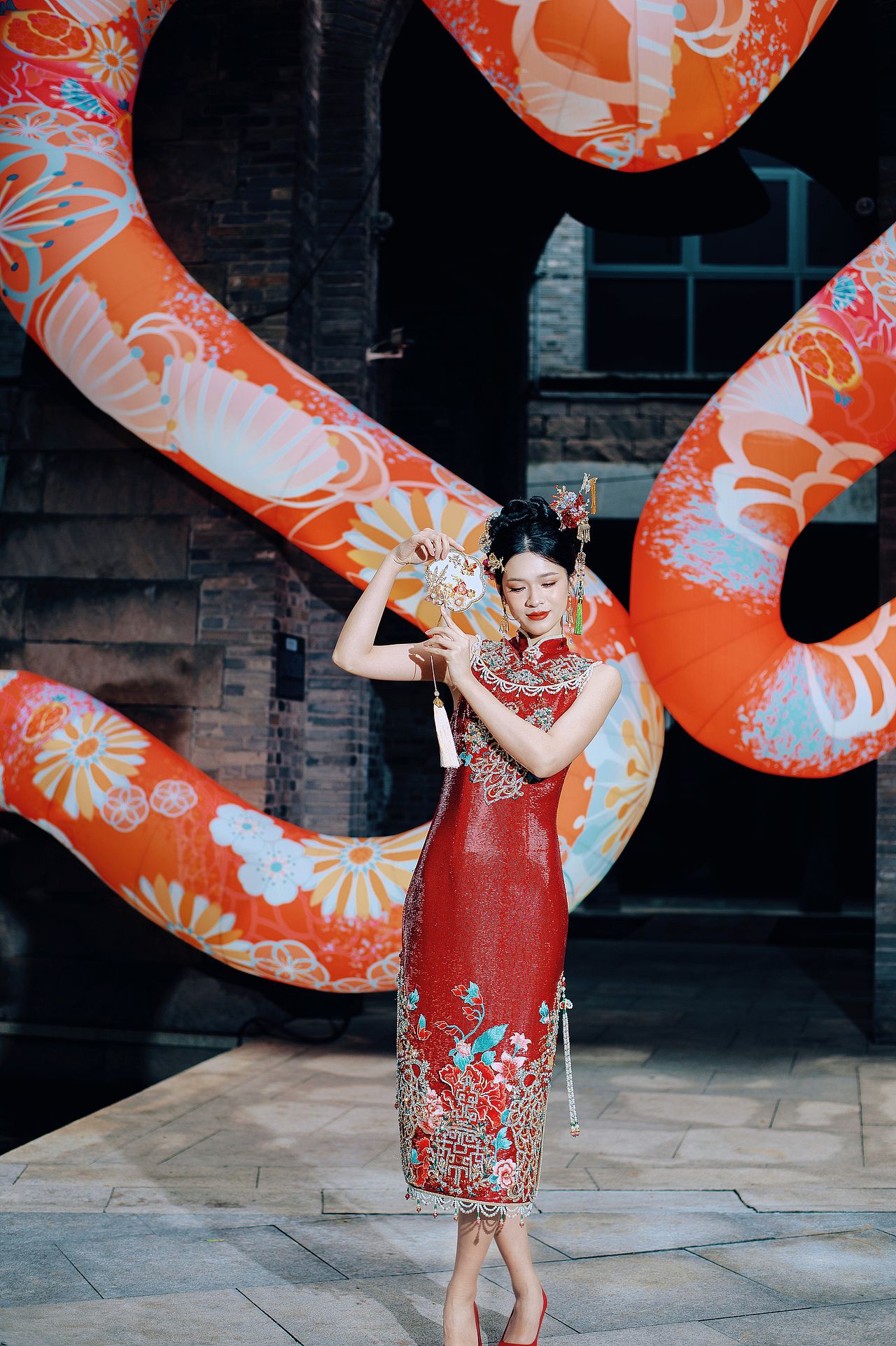 美丽佳人与传统文化的不解之缘