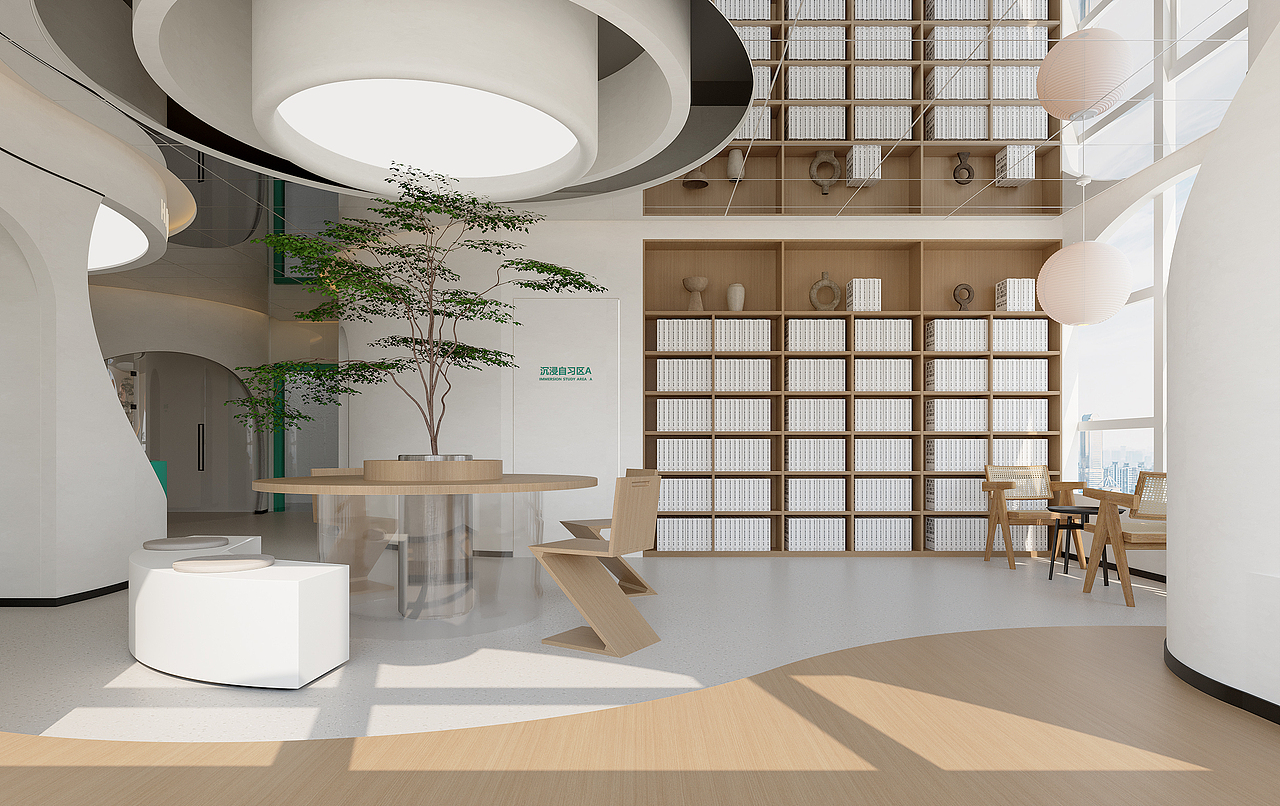 太原海雀自习（图ZMzg2NTA2NzI4） - 商业空间设计 - 站酷设计师DEFINDESIGN常涛原创素材 - 站酷ZCOOL