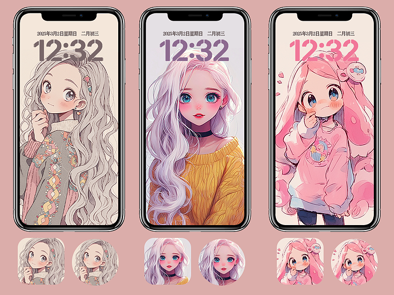 壁纸头像/我的女孩