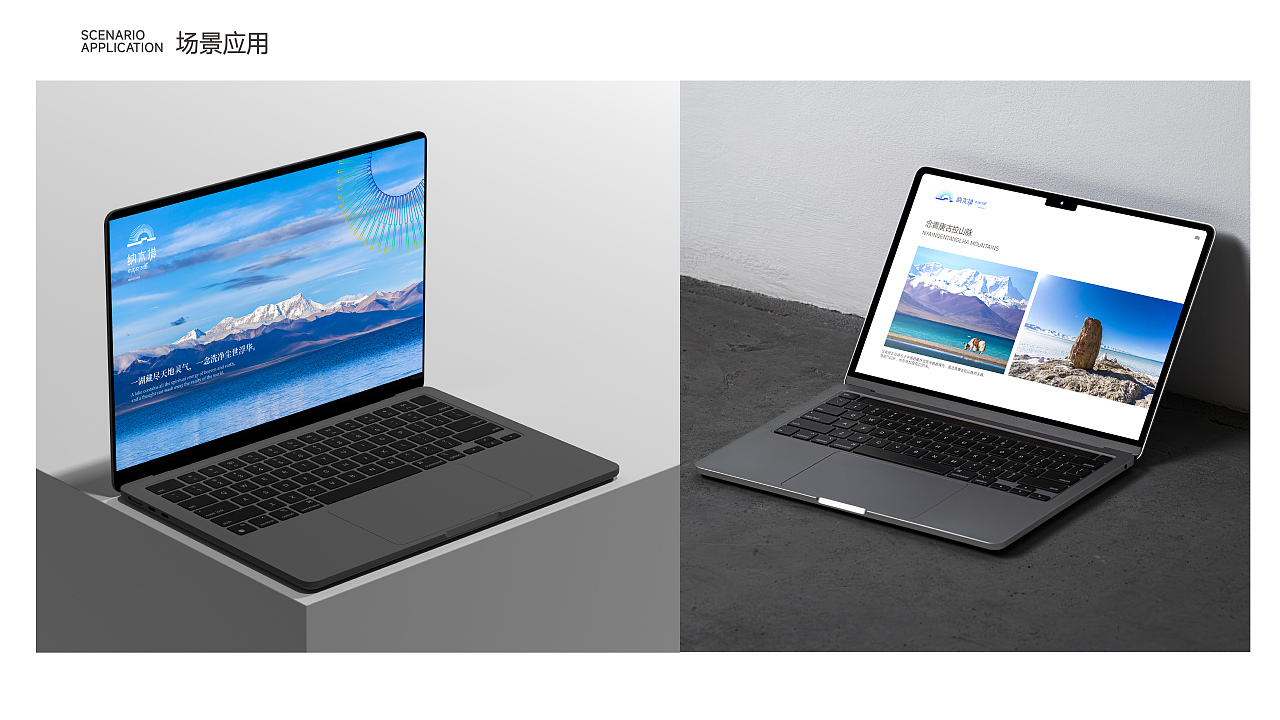 纳木措标志视觉设计/品牌设计/标志设计/logo设计