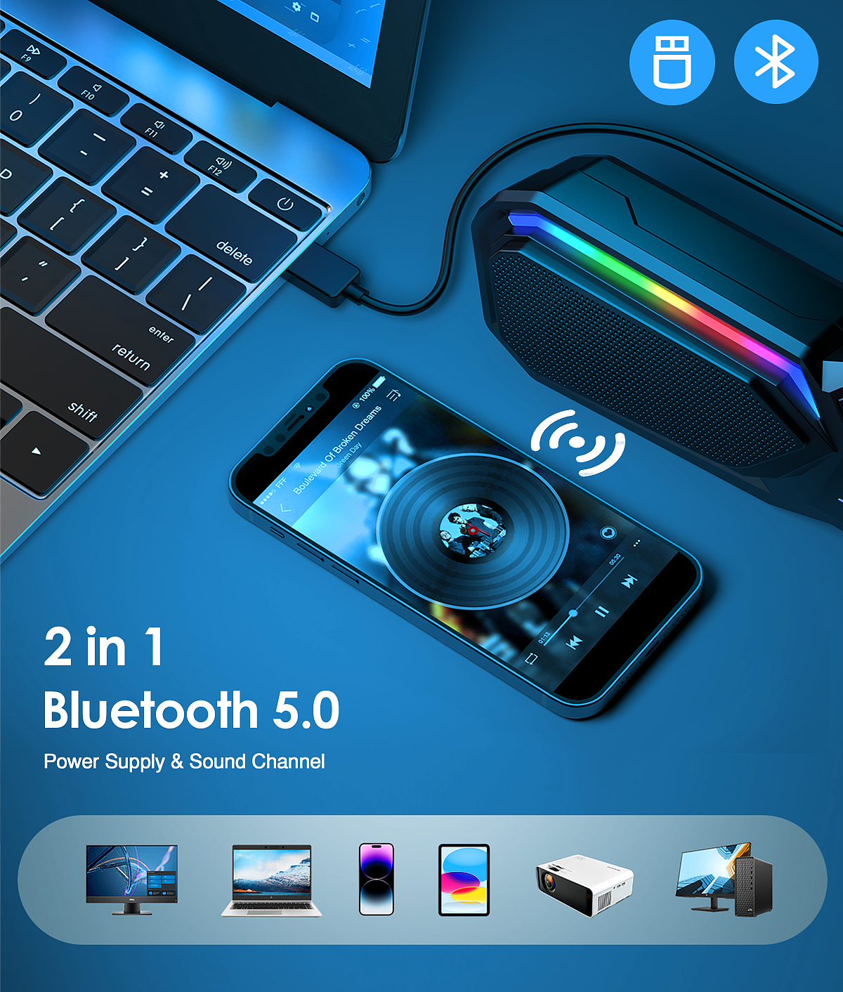 keyshot 产品&场景渲染 亚马逊 桌面音箱 主图A+