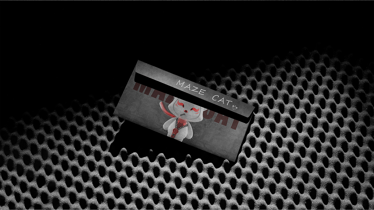 IP潮玩手办设计——MAZE CAT（图ZMzg2NTUwMTg0） - 人物/生物 - 站酷设计师淇淇哈米原创素材 - 站酷ZCOOL