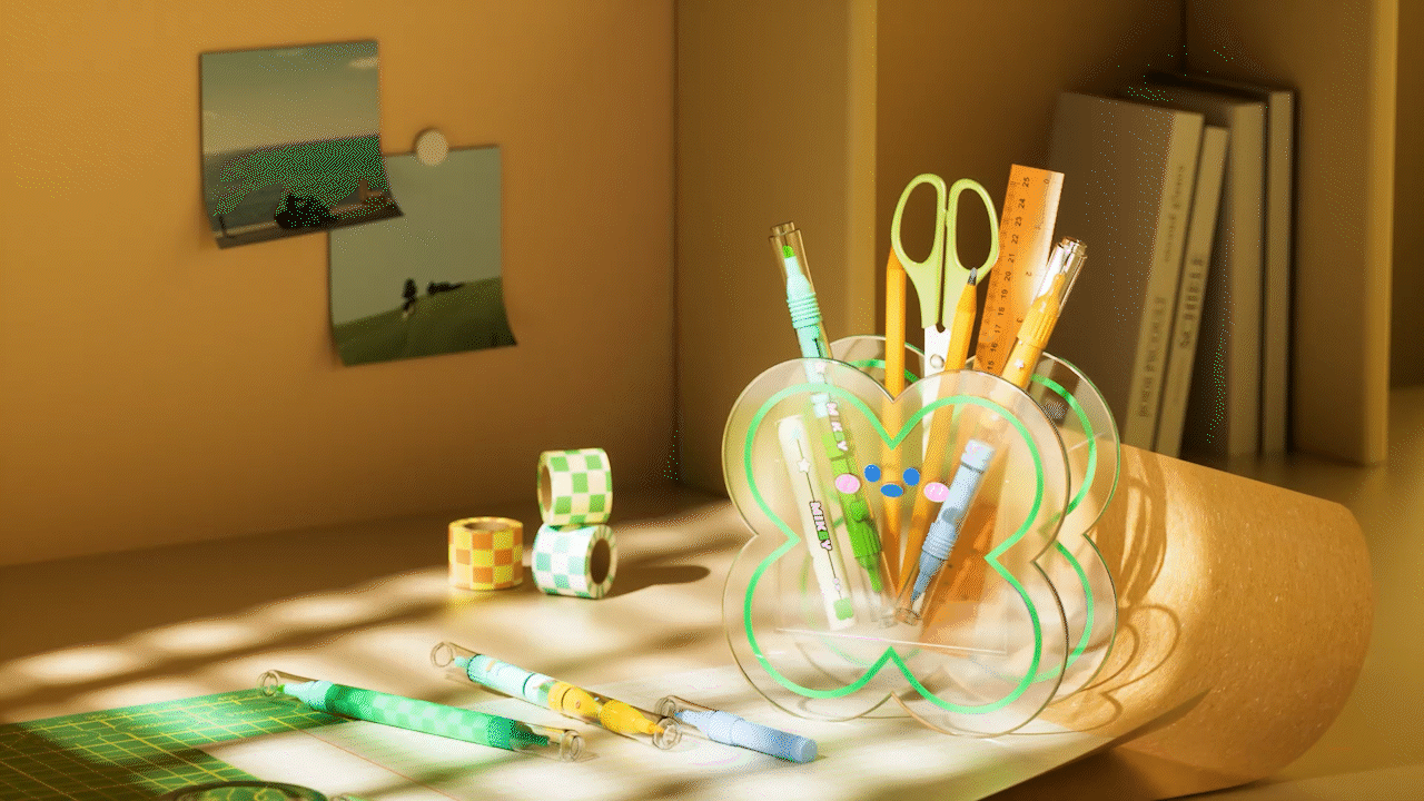 彩色马克笔-三维动画（图ZMzg2NTU4MDc2） - 产品 - 站酷设计师麦奇C4D三维动画原创素材 - 站酷ZCOOL