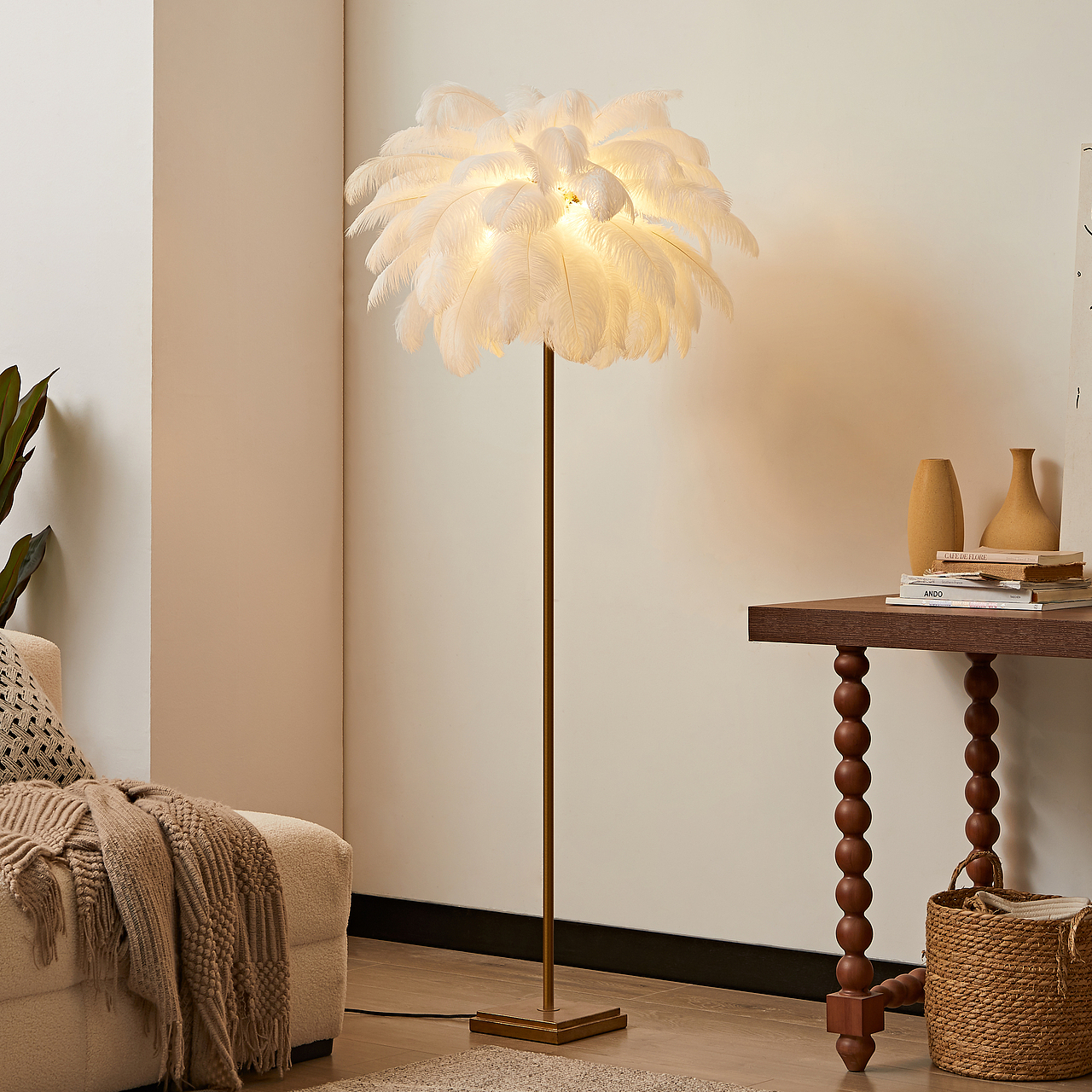 灯饰拍摄|北欧轻奢羽毛落地灯|家居摄影（图ZMzg2NTU3OTQ4） - 产品摄影 - 站酷设计师跨境电商家具摄影原创素材 - 站酷ZCOOL