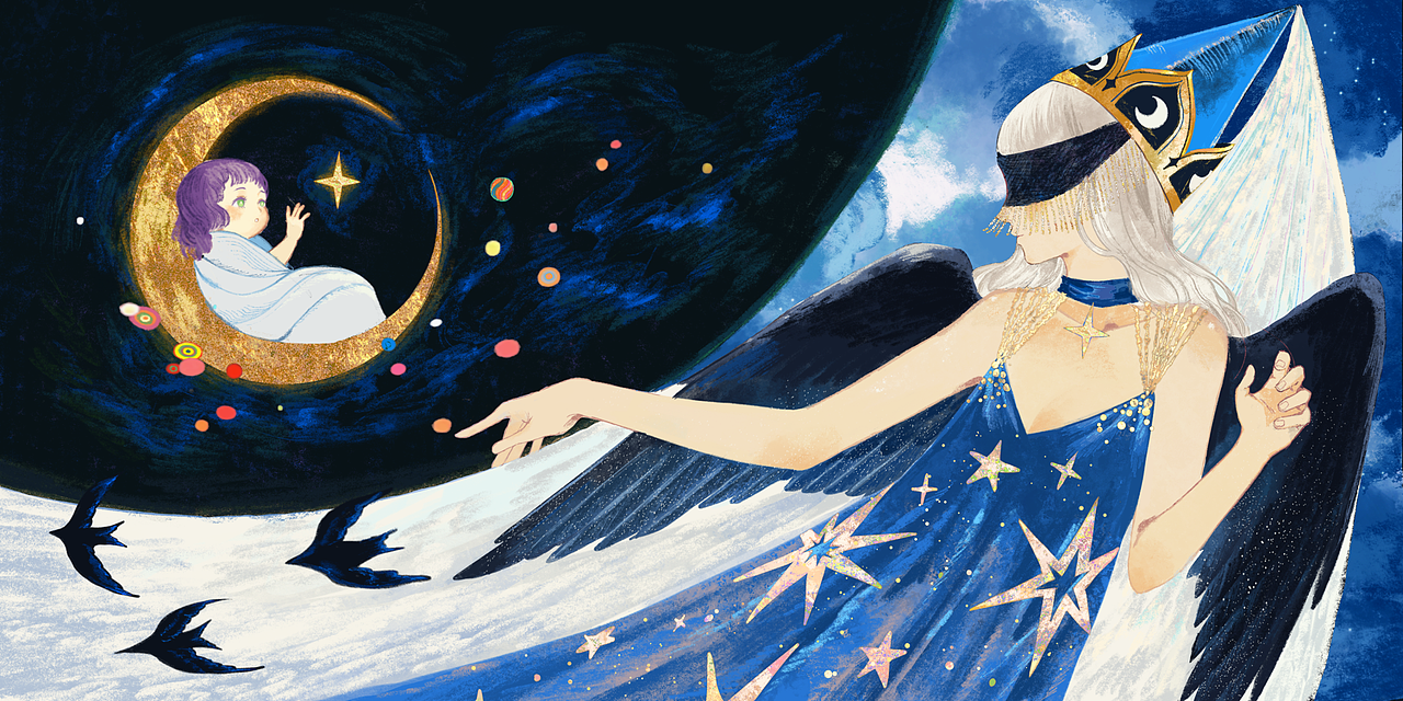 时间魔女的忧郁（图ZMzg2NTU4MjY0） - 绘本 - 站酷设计师Z83691037原创素材 - 站酷ZCOOL