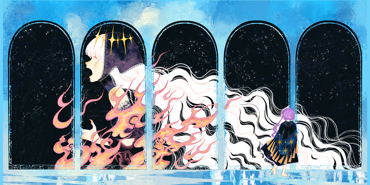 时间魔女的忧郁（图ZMzg2NTU4MjY4） - 绘本 - 站酷设计师Z83691037原创素材 - 站酷ZCOOL