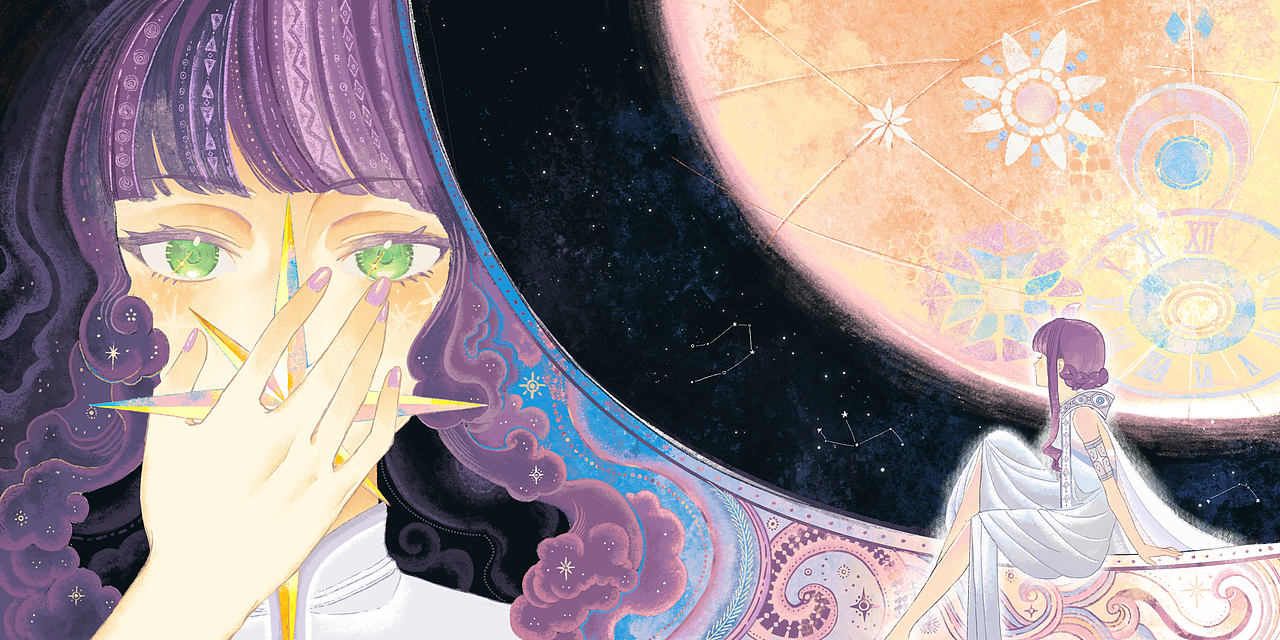 时间魔女的忧郁（图ZMzg2NTU4Mjcy） - 绘本 - 站酷设计师Z83691037原创素材 - 站酷ZCOOL
