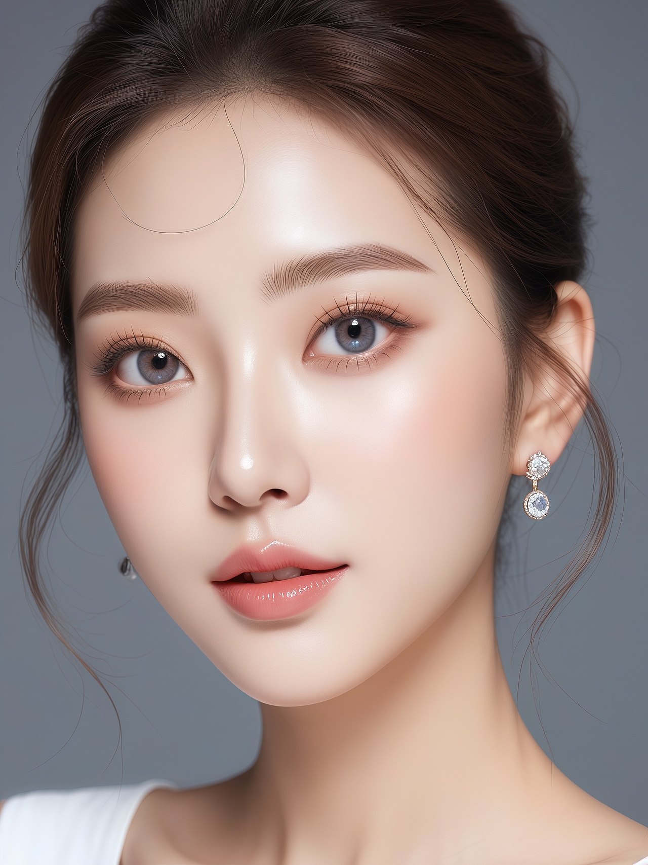 美女微笑肖像（三）（图ZMzg2NTY4NDE2） - 人像摄影 - 站酷设计师想想都开心原创素材 - 站酷ZCOOL