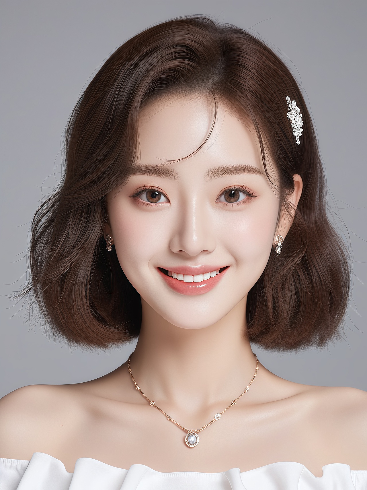 美女微笑肖像（三）（图ZMzg2NTY4NDI4） - 人像摄影 - 站酷设计师想想都开心原创素材 - 站酷ZCOOL