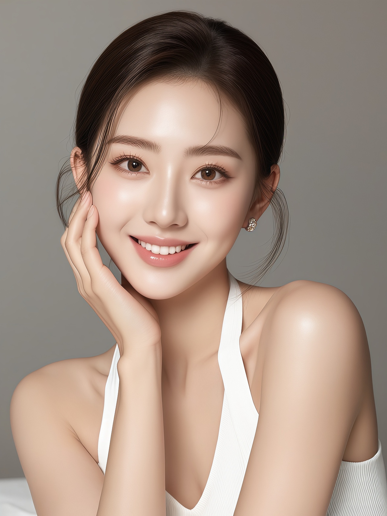 美女微笑肖像（三）（图ZMzg2NTY4NDA0） - 人像摄影 - 站酷设计师想想都开心原创素材 - 站酷ZCOOL