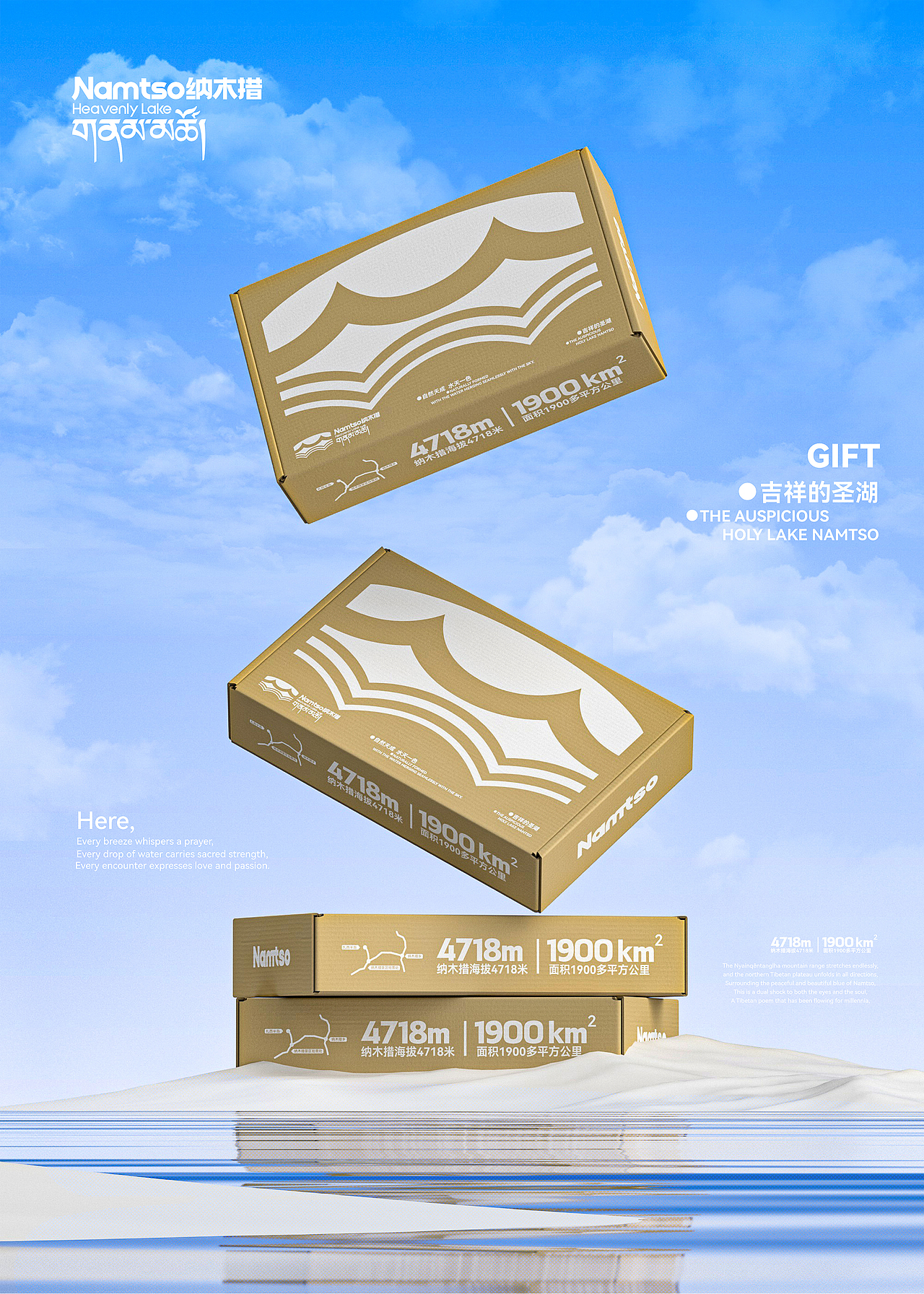 品牌 I 天湖纳木措景区标识设计