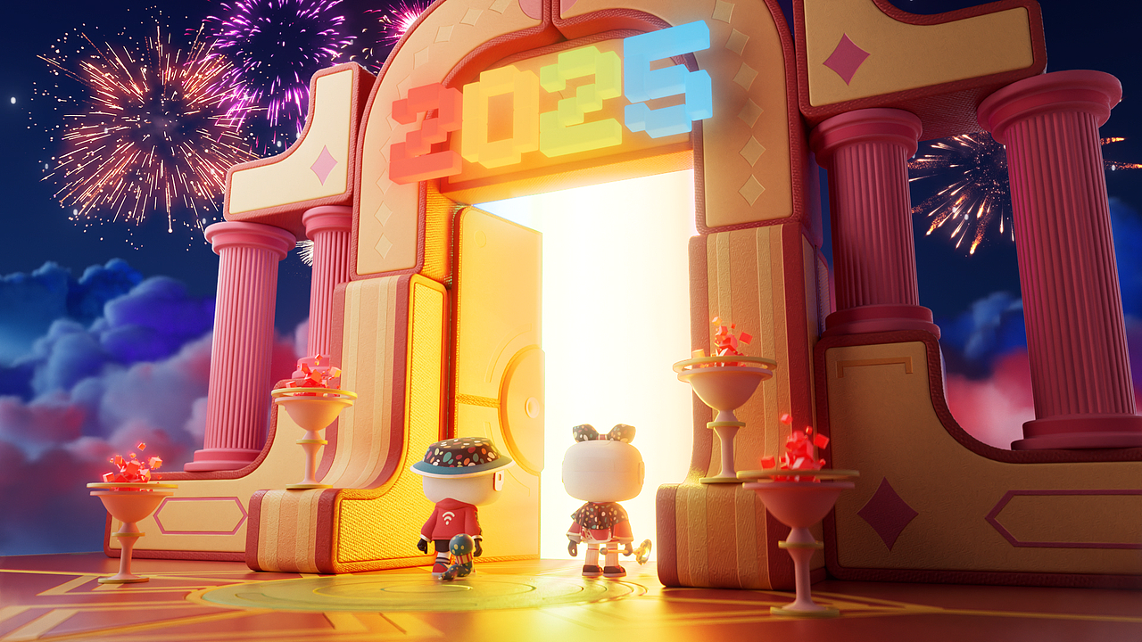 奔图 | 小奔蛇年贺岁动画短片