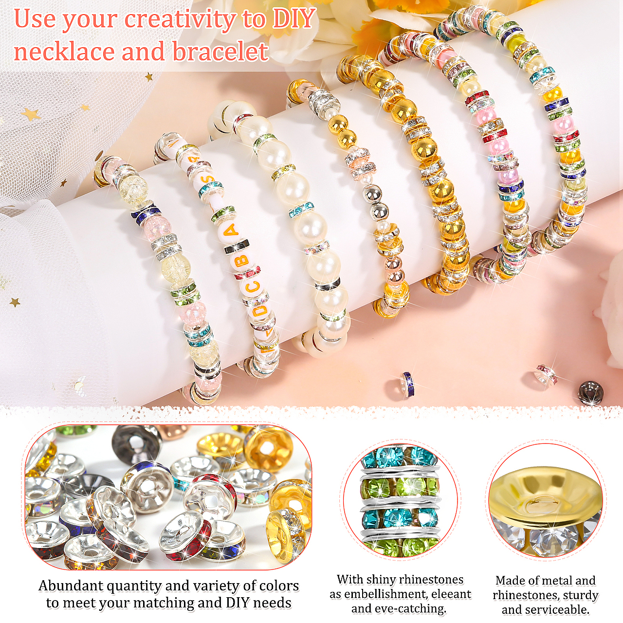 亚马逊主图 | 首饰 | 彩色渐变珠子合集1