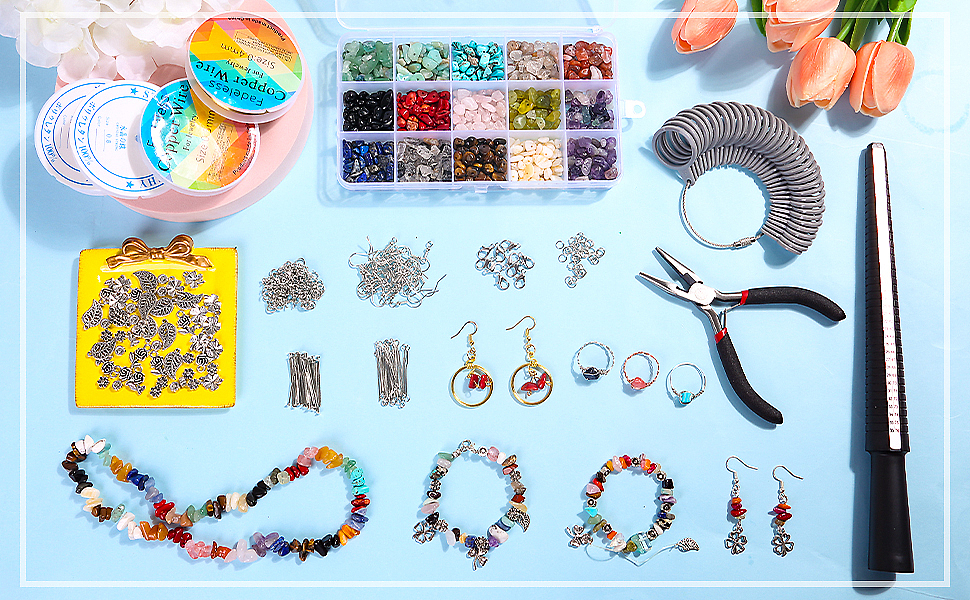 亚马逊主图 | 首饰 | 彩色渐变珠子合集1