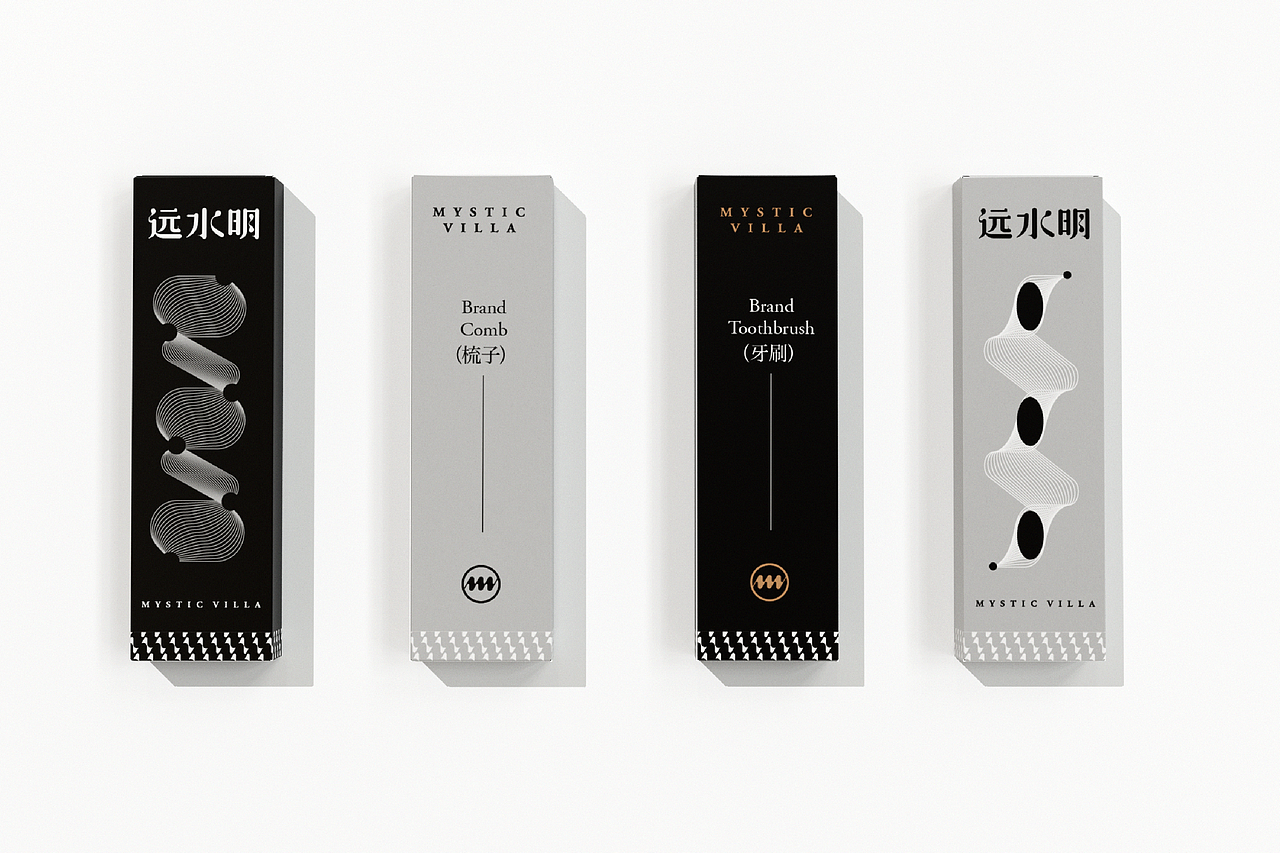 远水明 | 民宿品牌视觉设计 | LOGO包装设计（图ZMzg2NjExNjE2） - 品牌 - 站酷设计师Lolo_design原创素材 - 站酷ZCOOL