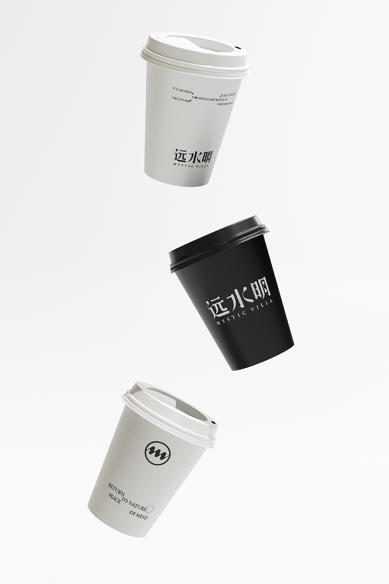 远水明 | 民宿品牌视觉设计 | LOGO包装设计（图ZMzg2NjExNjcy） - 品牌 - 站酷设计师Lolo_design原创素材 - 站酷ZCOOL