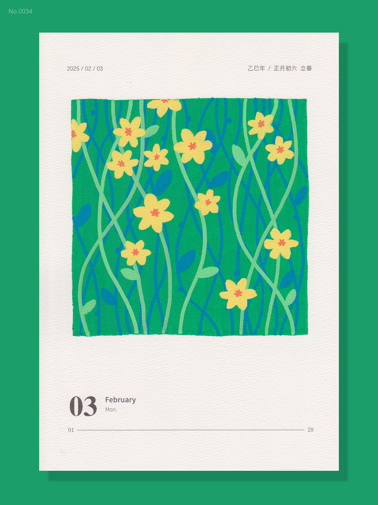 丙烯馬克筆手繪日歷-3（圖ZMzg2NjE5MzEy） - 繪畫(huà) - 站酷設(shè)計(jì)師灰色風(fēng)原創(chuàng)素材 - 站酷ZCOOL