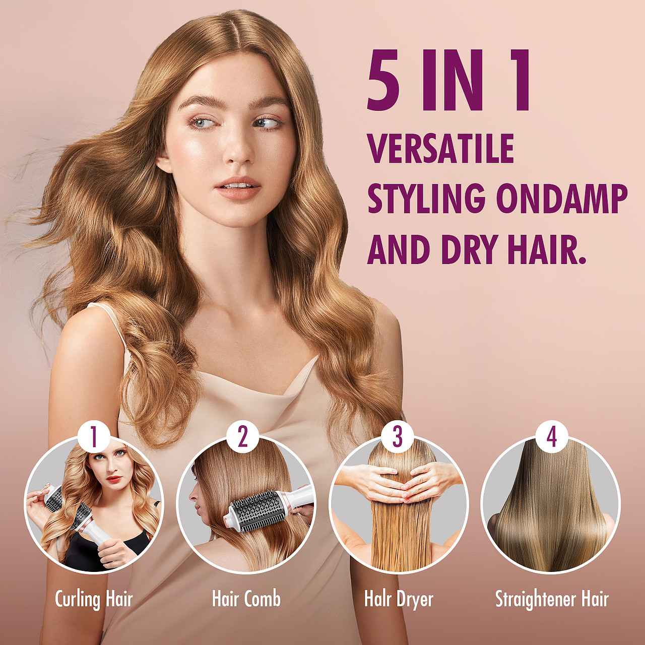 整理一些之前做的卷发产品