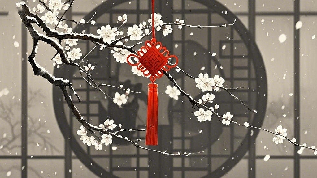 中国结，杏花缘（图ZMzg2NjI3MzQ4） - 商业插画 - 站酷设计师绝尘公子原创素材 - 站酷ZCOOL