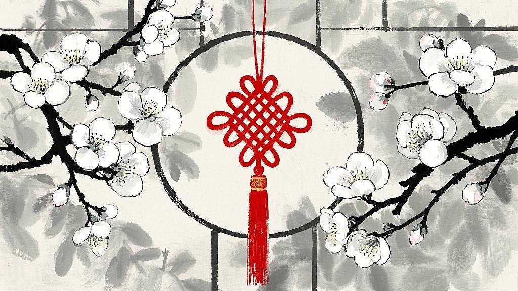 中国结，杏花缘（图ZMzg2NjI3MzYw） - 商业插画 - 站酷设计师绝尘公子原创素材 - 站酷ZCOOL