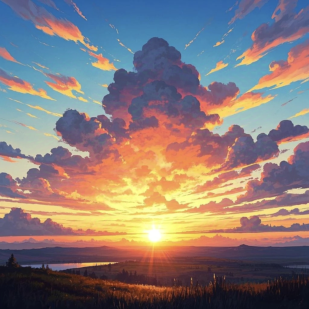 日落是免费的,晚霞也是🌅