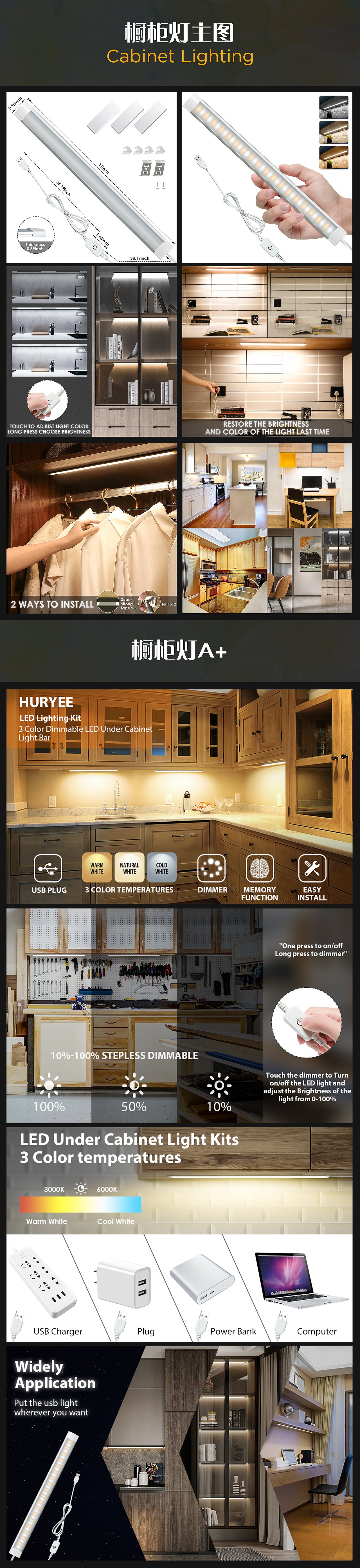 亚马逊主图 | A+（灯具、小家电类目）