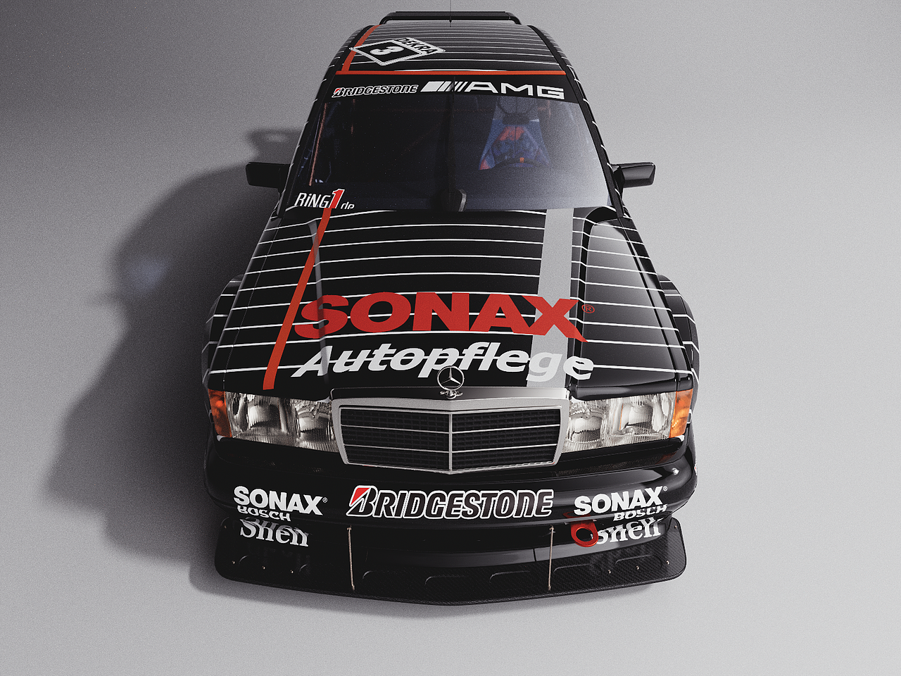 BENZ 190E EVOLUTION II 汽车渲染（图ZMzg2NjQ3MDYw） - 机械/交通 - 站酷设计师Ken_03原创素材 - 站酷ZCOOL