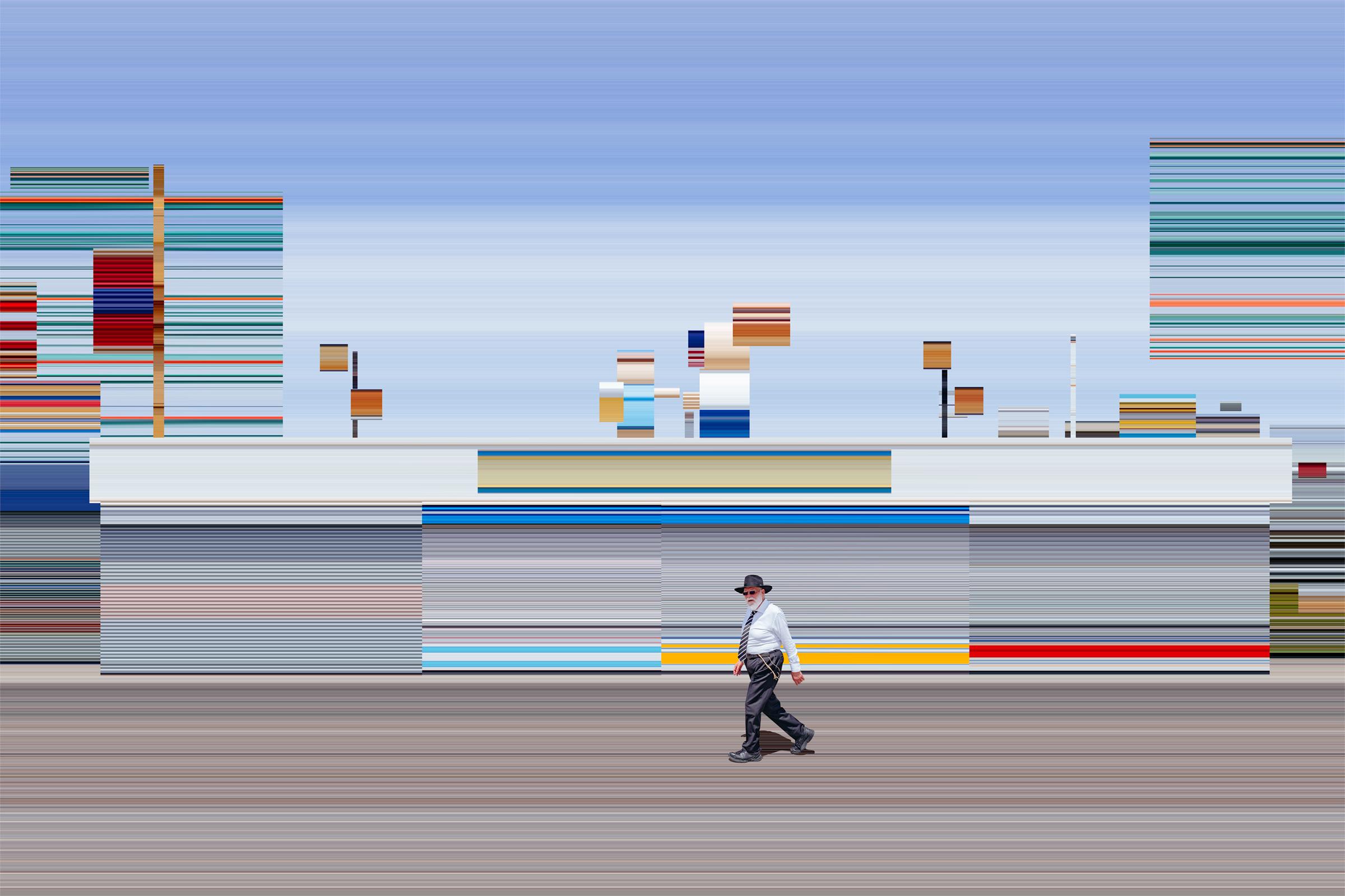 跳出时空-纽约艺术家Anton Repponen的概念摄影作品《时间拉伸》｜365天的好设计NO.42