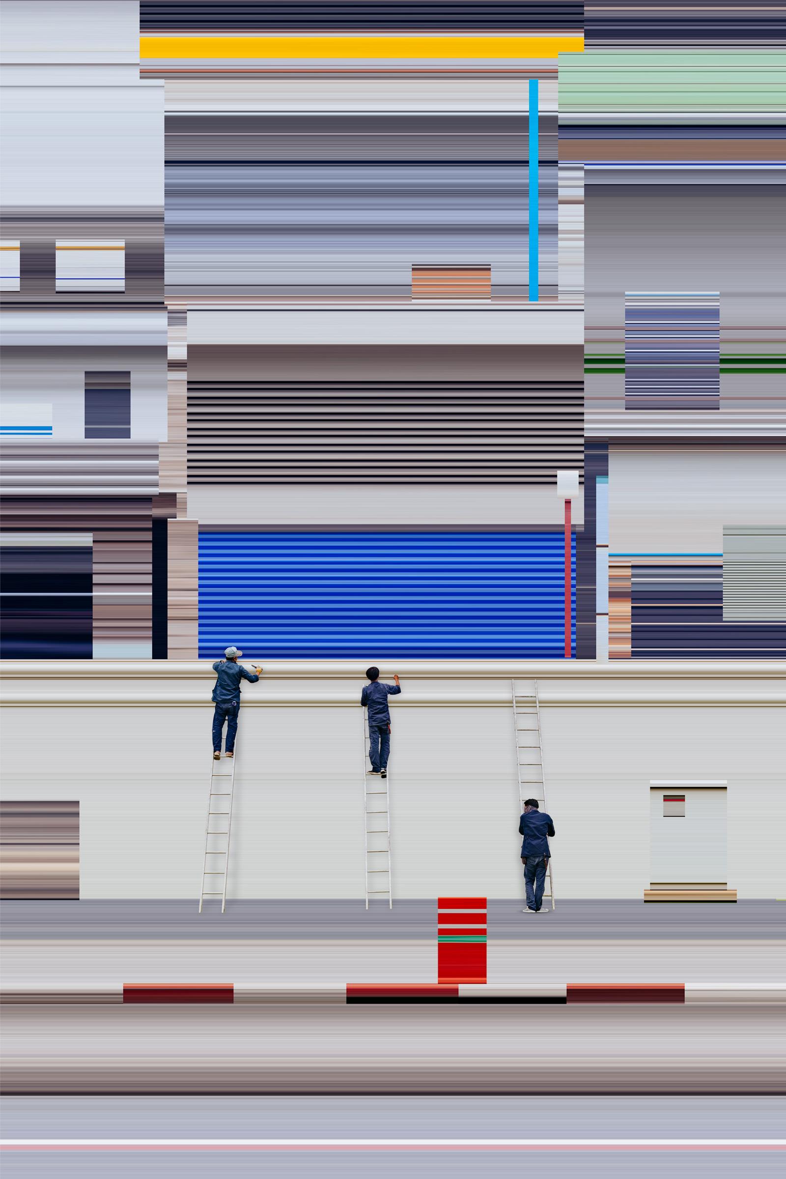 跳出时空-纽约艺术家Anton Repponen的概念摄影作品《时间拉伸》｜365天的好设计NO.42