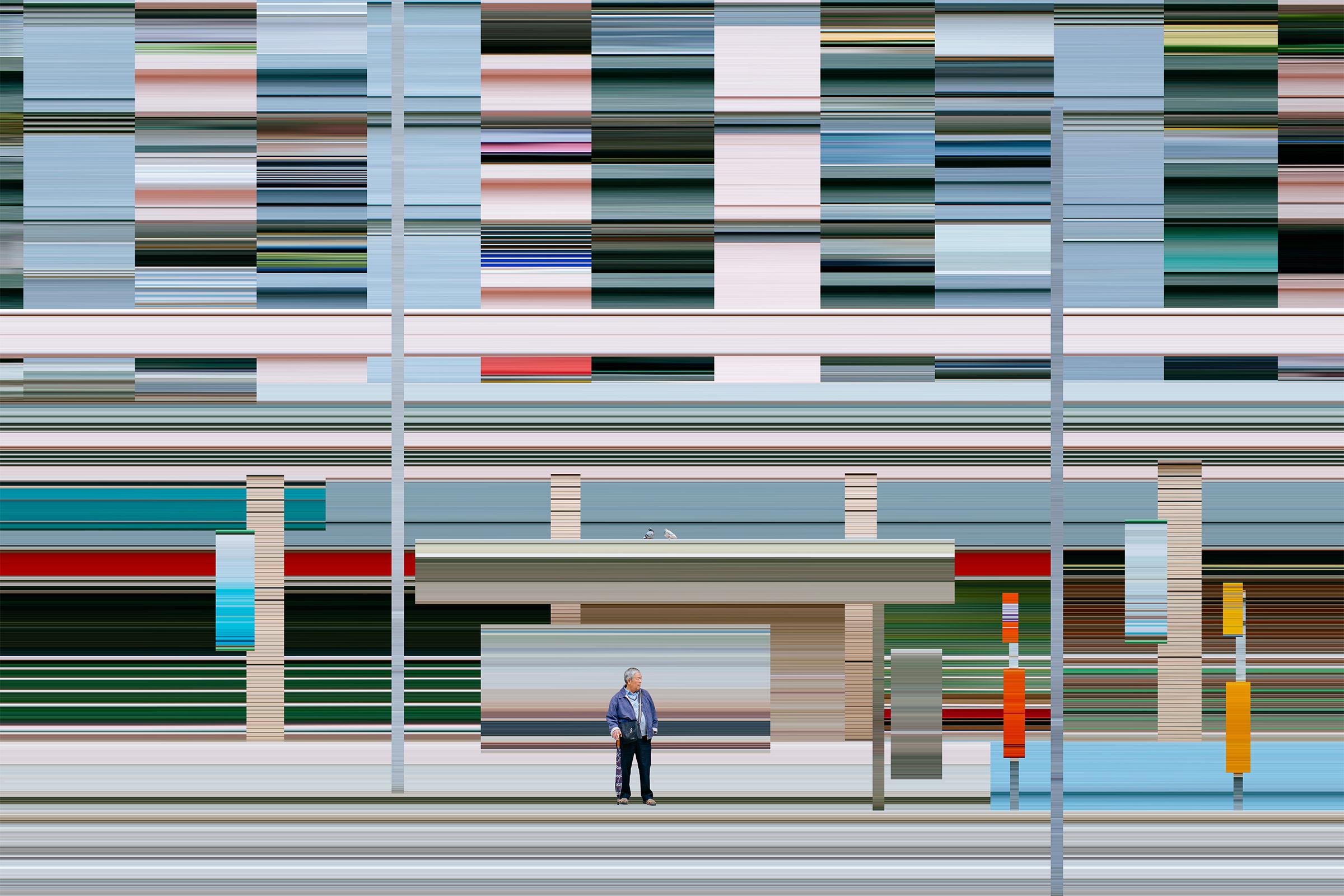 跳出时空-纽约艺术家Anton Repponen的概念摄影作品《时间拉伸》｜365天的好设计NO.42