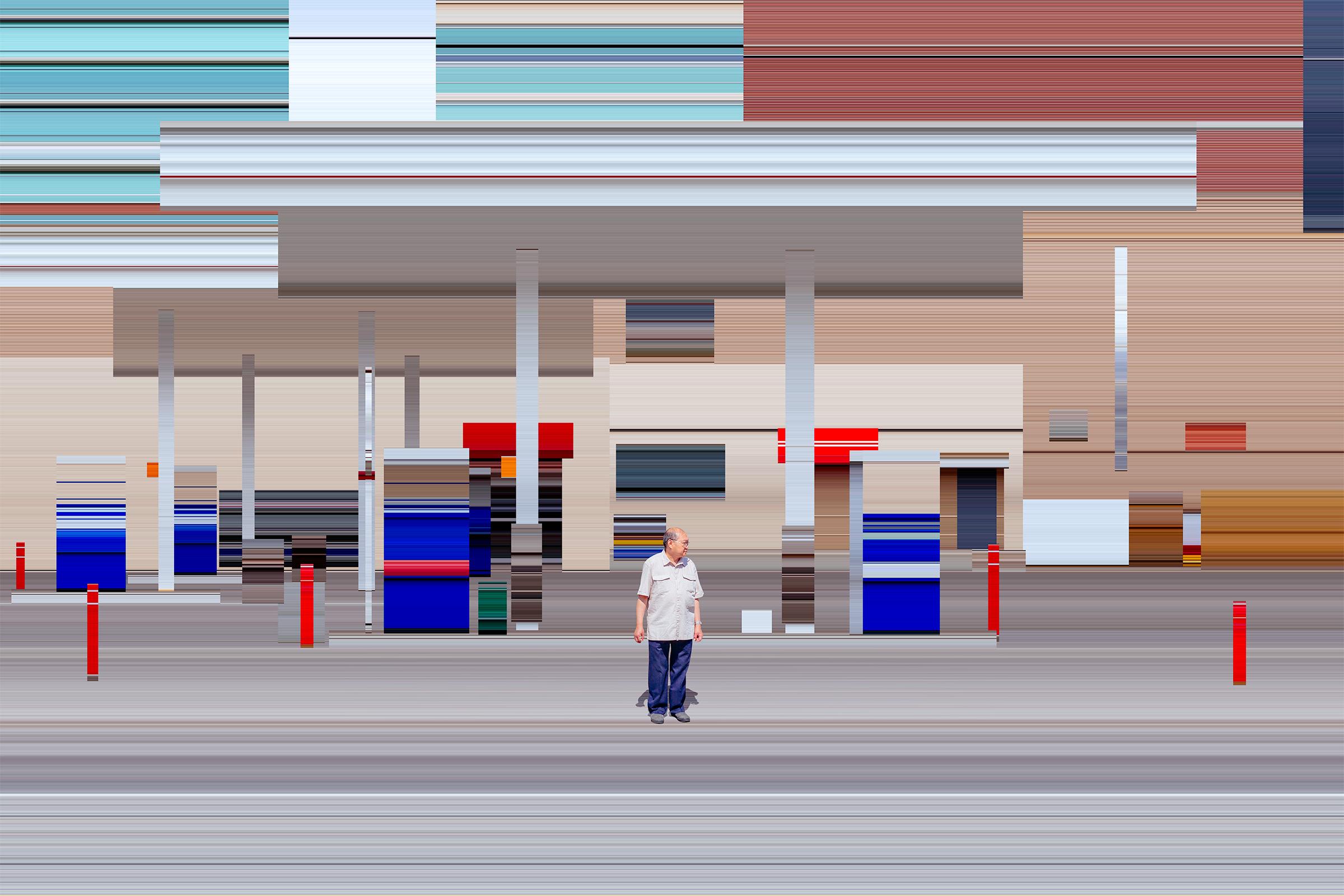 跳出时空-纽约艺术家Anton Repponen的概念摄影作品《时间拉伸》｜365天的好设计NO.42