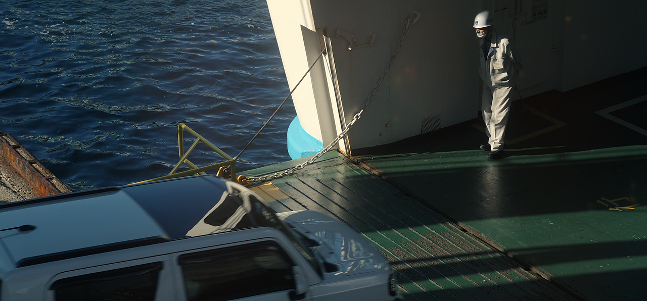 日本街头的动漫场景