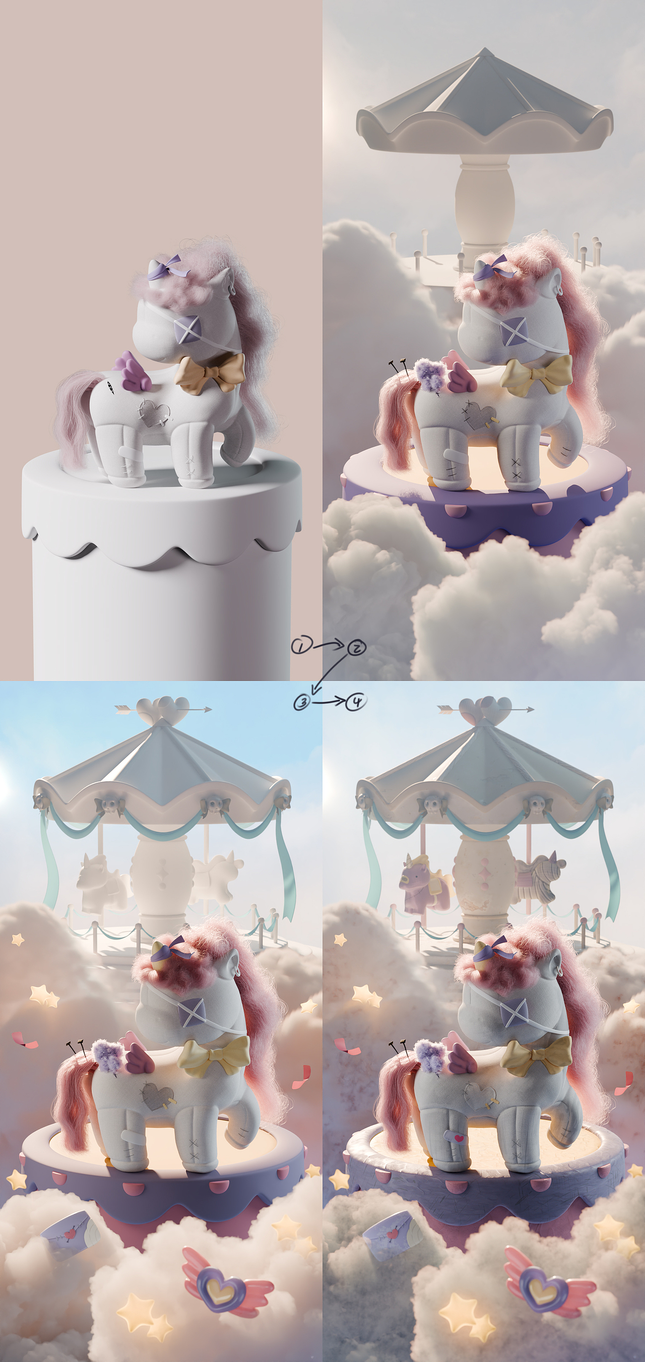 《密境游园岛》IP视觉延展（图ZMzg2NjcwNTA0） - 其他三维 - 站酷设计师JumpeRoc原创素材 - 站酷ZCOOL