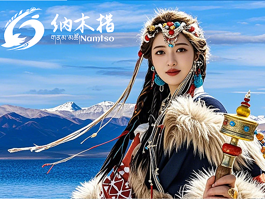 遇见·天湖纳木措（个人主页-ZNzE1MDUzMjA=） - Logo - 站酷设计师阿薛画画吖原创素材 - 站酷ZCOOL