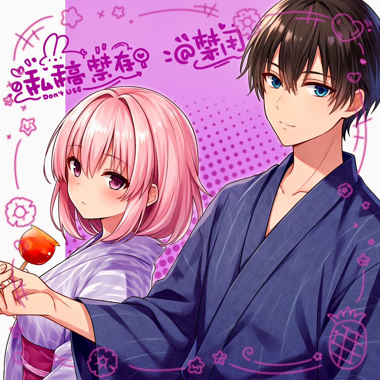 少女漫画（图ZMzg2Njg2MTYw） - 单幅漫画 - 站酷设计师蔷薇双子原创素材 - 站酷ZCOOL